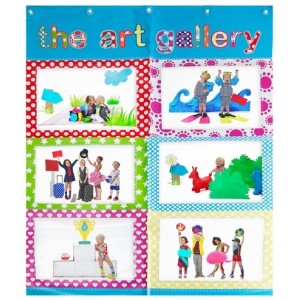 ART GALLERY espositore disegni bambino